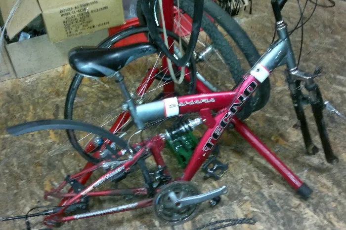 Mountainbike von Technobike – vorher
